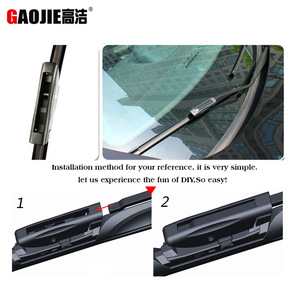 Escobillas limpiaparabrisas delanteras sin marco para Renault Scenic MK2 2005-2009 - Product Image 4