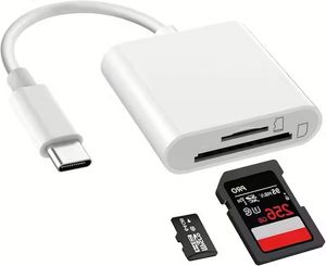 Adaptador de Lector de Tarjetas USB-C OTG 2 en 1, Precio de Fábrica, Compatible con Tarjetas TF y SD para Teléfono y Tableta - Product Image 5