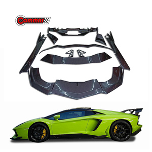 Kit carrosserie en fibre de carbone style RZ pour Lamborghini Aventador LP700 : Lame avant, diffuseur arrière, jupes latérales, aileron arrière – Pièces de tuning automobile - Product Image 1