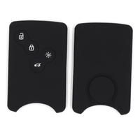 Étui de protection en silicone pour clé de voiture intelligente, coque pour Renault Kadjar Koleos Megane Talisman Espace Dacia Duster 4 boutons