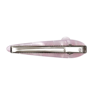 Nouvelle Pince à Cheveux Luxe en Acétate de Cellulose, Motif Fleur de Rose et Papillon, Type Griffe de Requin, pour Chignon, Accessoire et Barrette