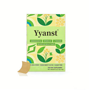 Bandelettes buccales de haute qualité pour le sommeil, à base d'ashwagandha et de L-théanine, ingrédients actifs favorisant l'endormissement et améliorant le sommeil profond. - Product Image 1