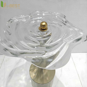 <span class=keywords><strong>Table</strong></span> basse <span class=keywords><strong>ronde</strong></span> U-best pour salon d'hôtel, plateau en <span class=keywords><strong>plexiglas</strong></span>, <span class=keywords><strong>table</strong></span> d'appoint en acier inoxydable, décoration de chevet - Product Image 4