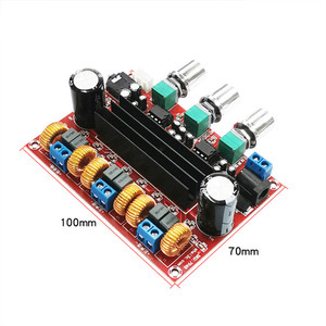 Taidacent 3 CH XH-M13 12V 24V Rạp Hát Tại Nhà Hệ Thống 2X50W + 100W 2.1 CH Loa Siêu Trầm Âm Thanh Xe Hơi Khuếch Đại Công Suất 2.1 Tpa3116d2 - Product Image 6
