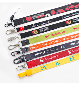 Colorful Logo Custom Design <b>Lanyard</b> Nylon <b>Lanyard</b> for Mobile Phone Custom Attachment Printed <b>Lanyards</b> - Product Image 3
