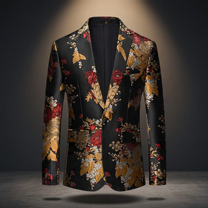 Costumes pour hommes de haute qualité, style anglais, double boutonnage, col cranté - Product Image 3
