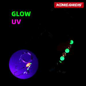 OEM 61.01 pulgadas S-531 Aparejo para Pez Espada con Cuentas de Colores, Anzuelo Octopus 3/0, Cuchilla con Cuentas Luminosas, Diseñado para Pesca en Agua Salada y con Características Especiales - Product Image 6