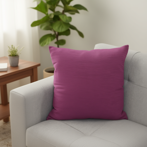 Coussin en chenille brillant violet 60*60CM, catégorie de produit : Coussins de siège et oreillers - Product Image 2