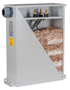 Unidad de Corrección del Factor de Potencia de Alta Salida KVAR, Tipo Seco, Modular, Rellena de Vermiculita Ignífuga, con Filtro de Armónicos - Product Image 1