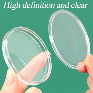 SUNSHING OEM ODM Clear Acrylic Round Commemorative <b>Coin</b> <b>Capsules</b> 24mm 30mm 39mm 46mm Custom Plastic Collectors <b>Coin</b> Holder - Product Image 4