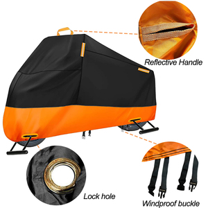 <span class=keywords><strong>Housse</strong></span> de protection extérieure imperméable contre les UV toutes saisons <span class=keywords><strong>pour</strong></span> moto <span class=keywords><strong>Housse</strong></span> de protection pliante contre la pluie <span class=keywords><strong>pour</strong></span> moto - Product Image 3