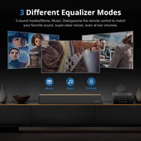 Barre de son TV Bestisan S7020 2023, 20 pouces, 2.0 CH, 40W RMS, système de son home cinéma actif