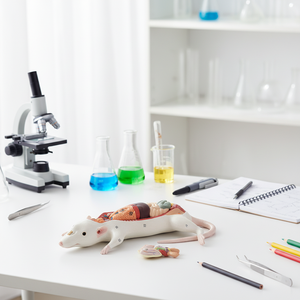 Modelo de Disección de Rata de Laboratorio, Modelo de Anatomía de Órganos Internos de Ratón para Enseñanza de Biología e Investigación de Laboratorio - Product Image 2