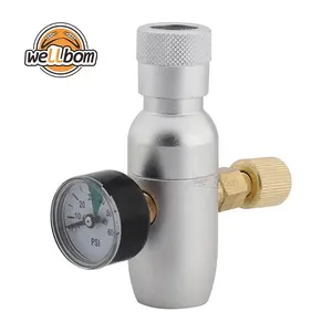 0-60PSI High Accuracy Regulator CO2 Keg Charger for Homebrew Draft Beer Soda Making Tool