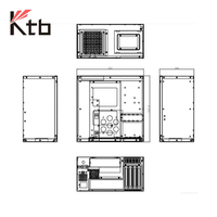 Ordinateur industriel avec 4 emplacements d'extension Intel 4e génération Core I3/i5/i7, chipset LGA 1150 H81/B85 pour ordinateur industriel Aio