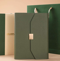 Carnet de notes A5 en cuir PU de qualité supérieure, classeur à feuilles mobiles avec logo métallique personnalisé et anneaux dorés