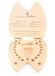 Vente chaude <span class=keywords><strong>Personnalisé</strong></span> Bébé Dent Enregistrer Boîte <span class=keywords><strong>Personnalisé</strong></span> Belle Souris Forme <span class=keywords><strong>Lait</strong></span> Dent Boîte Bébé Dent <span class=keywords><strong>De</strong></span> Stockage Boîte En Bois - Product Image 3