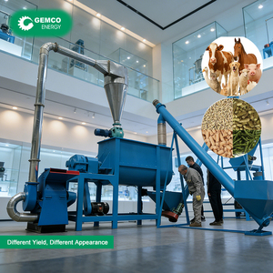 Máquina automática para fabricar pellets <span class=keywords><strong>de</strong></span> alimento para animales, precio <span class=keywords><strong>de</strong></span> fábrica OEM <span class=keywords><strong>llave</strong></span> <span class=keywords><strong>en</strong></span> <span class=keywords><strong>mano</strong></span> para aves <span class=keywords><strong>de</strong></span> corral y ganado. - Product Image 1