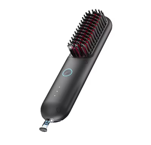 Lisseur de cheveux sans fil professionnel portable 2 en 1, mini peigne lisseur, prix bas, haute qualité, approvisionnement mixte - Product Image 6