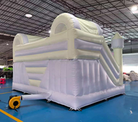 Ventes directes d'usine Combo Centre de divertissement pour enfants Château gonflable Toboggan sec Maison gonflable