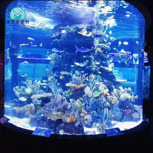 China Fabrikant Nieuwe Ontwerp Aquariumproducten Kunstmatige Vis Rond Groot Acryl <span class=keywords><strong>Aquarium</strong></span> - Product Image 1