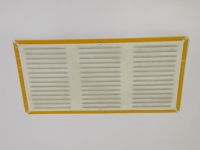 Grilles de ventilation anti-poussière en aluminium pour armoires d'équipements électriques, sur mesure OEM