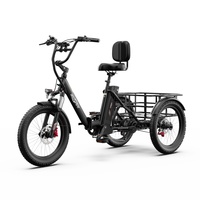 Bicicleta Eléctrica Plegable Onesport OT30 Pro Nueva y Mejorada con Motor de Cubo Trasero de 500w y 60 Nm, Freno de Disco, Batería de Litio, Asistencia al Pedaleo y Cuadro de Aleación de Aluminio