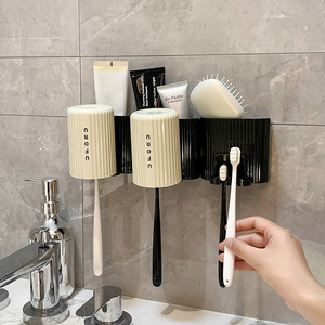 Du Lịch Bàn chải đánh răng hộp kem đánh răng và bàn chải đánh răng lưu trữ container xách tay Nước súc miệng cup chủ - Product Image 2