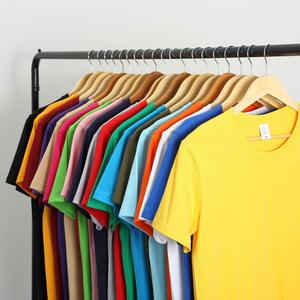 High Quality Wholesale 100% Cotton T-<b>Shirts</b> for Men Eco-Friendly 210g Oversized Plain Custom Silk Screen Printing Black T-<b>Shirt</b> - Product Image 3