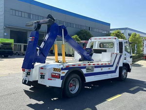 <span class=keywords><strong>Dongfeng</strong></span> duolika 4*2 Camion de sauvetage routier type remorquage remorquage dépanneuse séparée camion remorquage à plat manuel automatique - Product Image 4