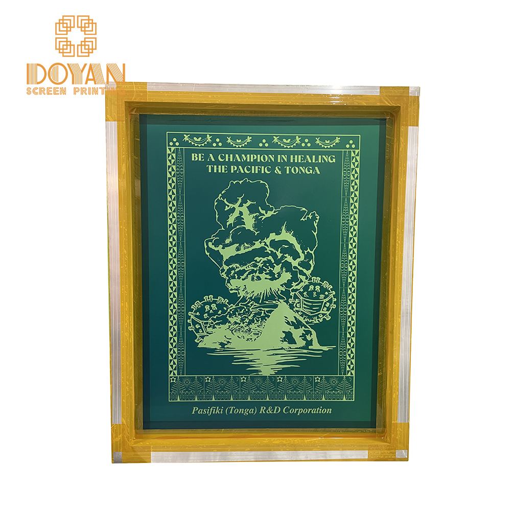 Рамки с логотипом клиента doyan, графические сгоревшие рамки, предварительно сожженные шелкография на заказ