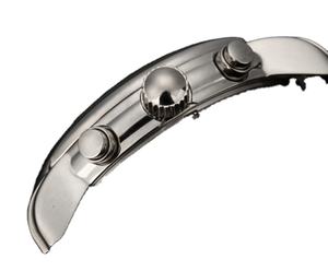 Montre-bracelet chronographe à quartz pour homme, mouvement japonais, acier inoxydable OEM, marque personnalisée - Product Image 4