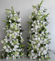 L-R344 la décoration florale artificielle la plus populaire pour arche de gâteau personnalisée, toile de fond pour mariage, demande en mariage, fête, Saint-Valentin