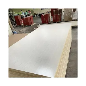 Qx chất lượng tốt nhất melamine đầy màu sắc MDF gỗ cho tủ bếp hiện đại trong nhà khách sạn E1 3D trong nhà tấm tường trang trí ép - Product Image 1