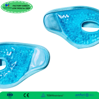 Masque facial rafraîchissant OEM/ODM avec billes de gel PVC, pack de glace et massage pour thérapie par compresse froide, soulagement du stress et confort apaisant