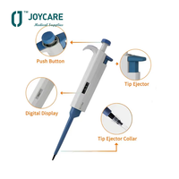 10-100 Ul Micro Mécanique Monocanal Fixe Micropipette 10Ml Répétition Réglable Pipette Autoclavable Pipette Manuelle Pour Laboratoire