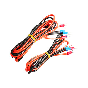 Cable de Calefacción para Impresora 3D 3DSWAY, Calibre 16, 1 Metro, Sustrato de Aluminio, Cableado Rojo y Negro para Plataforma Calefactable - Product Image 3
