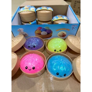 ของเล่นบันนึ่งยอดนิยม ของเล่นบีบคลายเครียดแบบจำลองสร้างสรรค์ ของขวัญกล่องสุ่มสำหรับเด็ก - Product Image 4