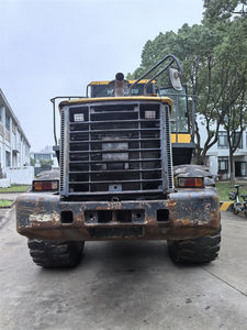 Chargeur sur pneus d'occasion KOMATSU WA470-6 du Japon En bon état Charge nominale de 7 tonnes Boîte de vitesses à godets Accessoires avec moteur et pompe - Product Image 4