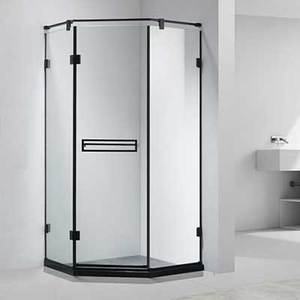5 étagères de douche noires, fabricants, produit, porte de douche, écran de salle de <span class=keywords><strong>bain</strong></span> - Product Image 1