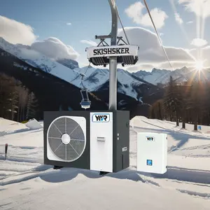 YKR نظام مضخة حرارة الطاقة الجديدة جهاز رئيسي ذكي 9kw EVI DC العاكس مضخة حرارة مصدر الهواء