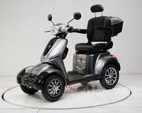Tricycle électrique à 3 roues pour adultes, scooter à roues larges, tricycle électrique avec siège arrière
