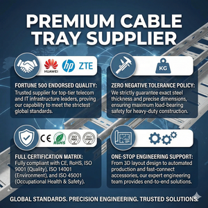 Système d'échelle à câbles pour le routage de câbles lourds, structure robuste et accessoires complets - Product Image 5