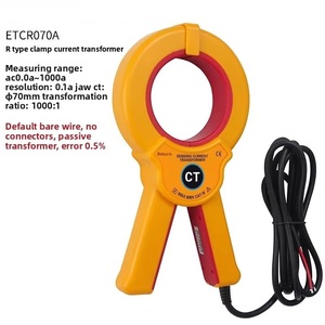Capteur de rapport de transformatrice à pince ETCR070 ETCR070A AC 0A-1000A 40Hz-100KHz Signal de sortie courant/tension ODM - Product Image 3