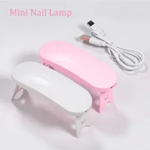 LULAA Mini 6W <b>Nail</b> Dryer LED UV Lamp USB Gel Varnish Curing Machine <b>Nail</b> Art Equipment 3 LEDS Beads Manicuring <b>Nail</b> <b>Tool</b> - Product Image 1