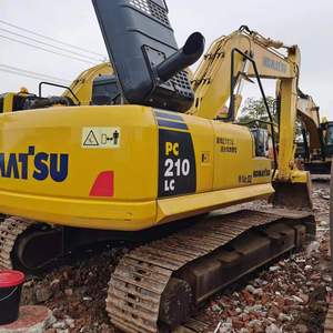 รถขุดตีนตะขาบ Komatsu PC210LC มือสองขายดี พร้อมเครื่องยนต์ไฮดรอลิก PLC และมอเตอร์ปั๊มเกียร์ - กำลังขุดสูง - Product Image 5