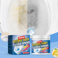 JAKEHOE Nettoyant WC en poudre à haute mousse, désodorisant et nettoyant oxygéné pour toilettes, élimination des odeurs et des taches