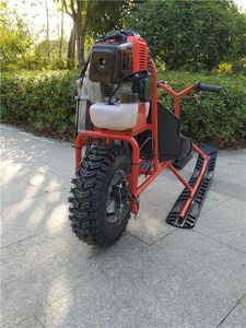 El Mejor Regalo de Navidad para Niños, Juguetes de Invierno, Moto de Nieve a Gasolina, Trineo, Moto de Bolsillo de 49cc con Freno de Disco Real, Capacidad de Carga de 50 kg - Product Image 6