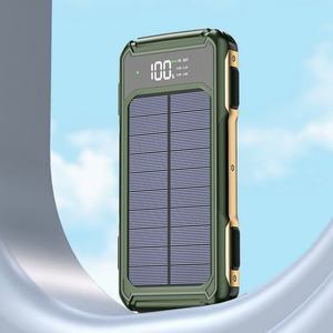 Batterie Externe Solaire Universelle Personnalisée, Charge Rapide d'Urgence en Extérieur, Grande Capacité 20000mAh, Power Bank Mobile - Product Image 6