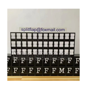 Mechanisches Flipboard-Display Flughafen-Flipboard-Schild Split-Flap-Anzeige - Product Image 1